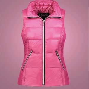 COATOLOGY pink down puffer vest L